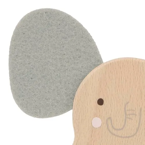 Kaloo Petites Chansons Rassel Elefant 11 cm Holz