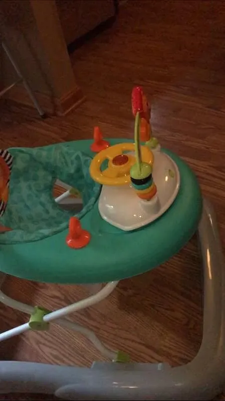 Bright Starts Zig Zag Zebra Lauflernwagen klappbar