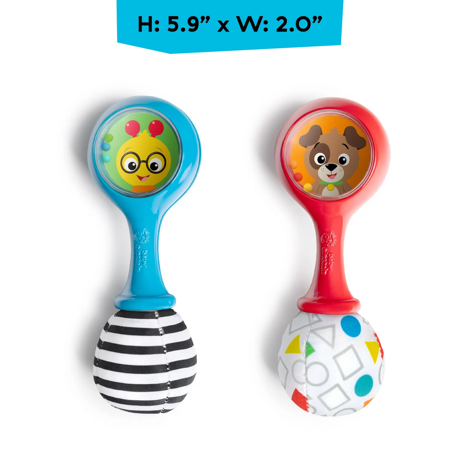 Baby Einstein Shake & Groove Maracas Rasseln 2er-Set ab 3 Monaten