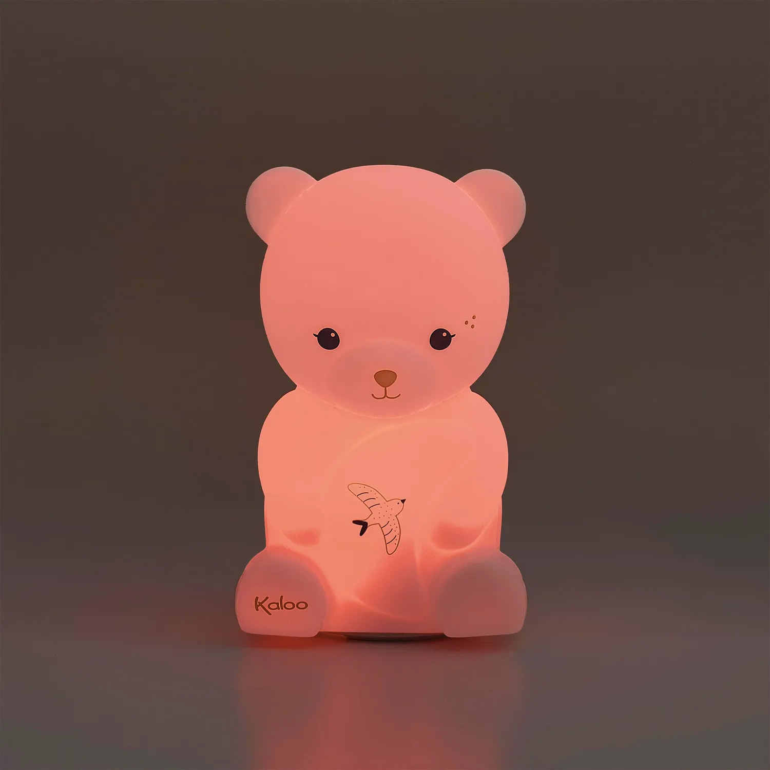 Kaloo Home Bär L LED-Nachtlicht Silikon weiß