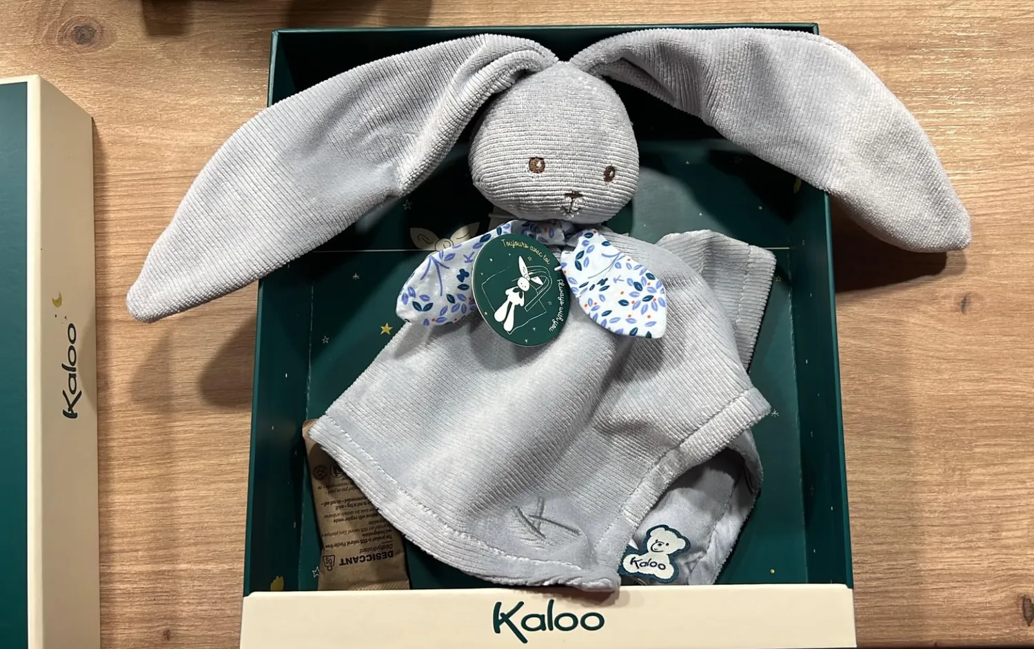 Kaloo Lapinoo Hasen-Kuscheltuch pfirsich 30 cm weich