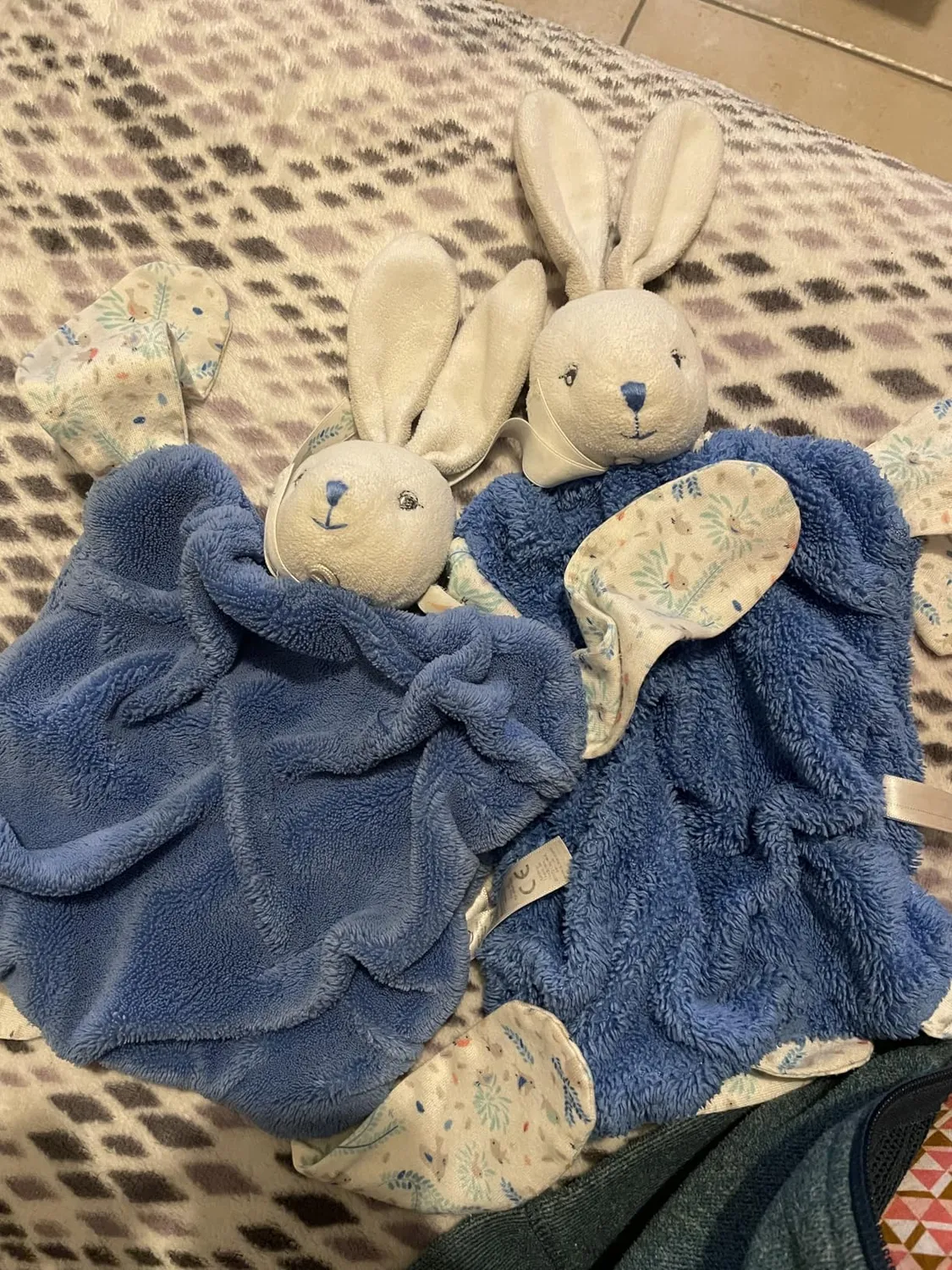 Kaloo Plume Doudou Hase Kuscheltier puderrosa 20 cm
