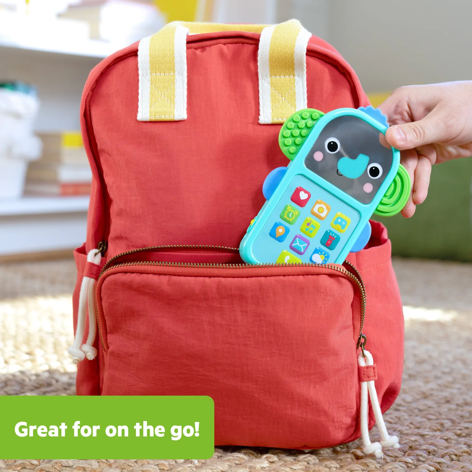 Bright Starts Elephone Spielhandy Musik Licht Spiegel ab 6 Monate