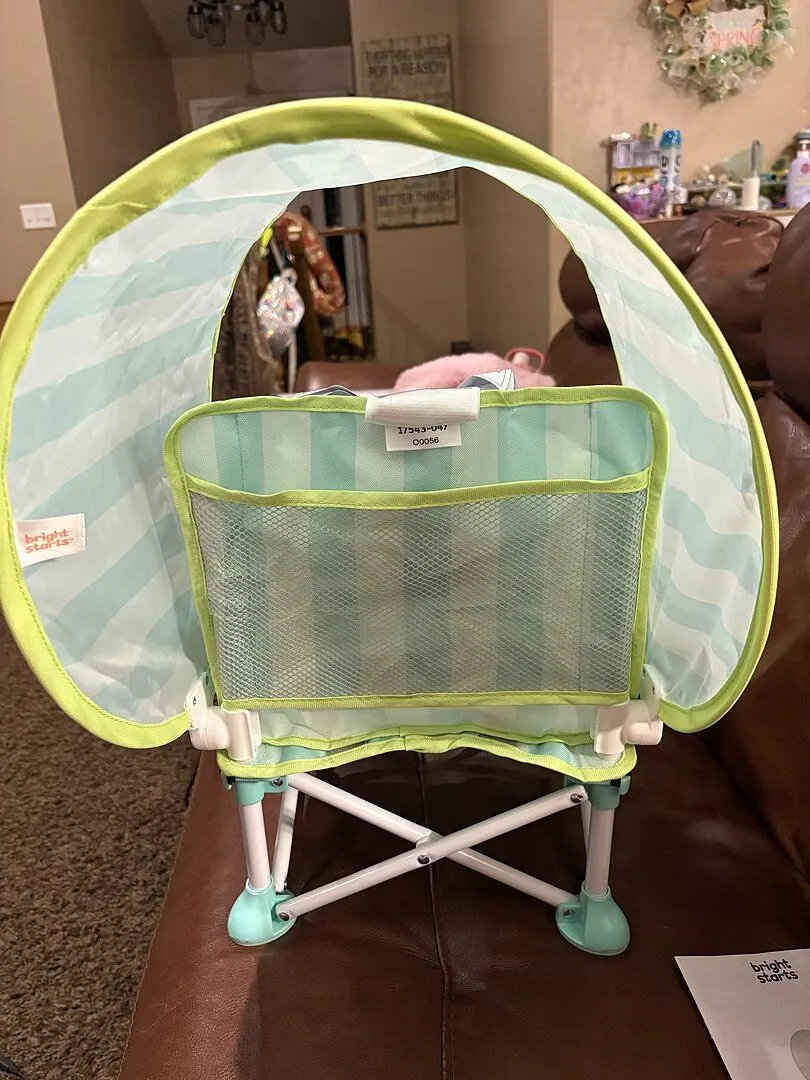 Bright Starts Pop N Sit Cabana Sitzerhöhung Teal UPF50+