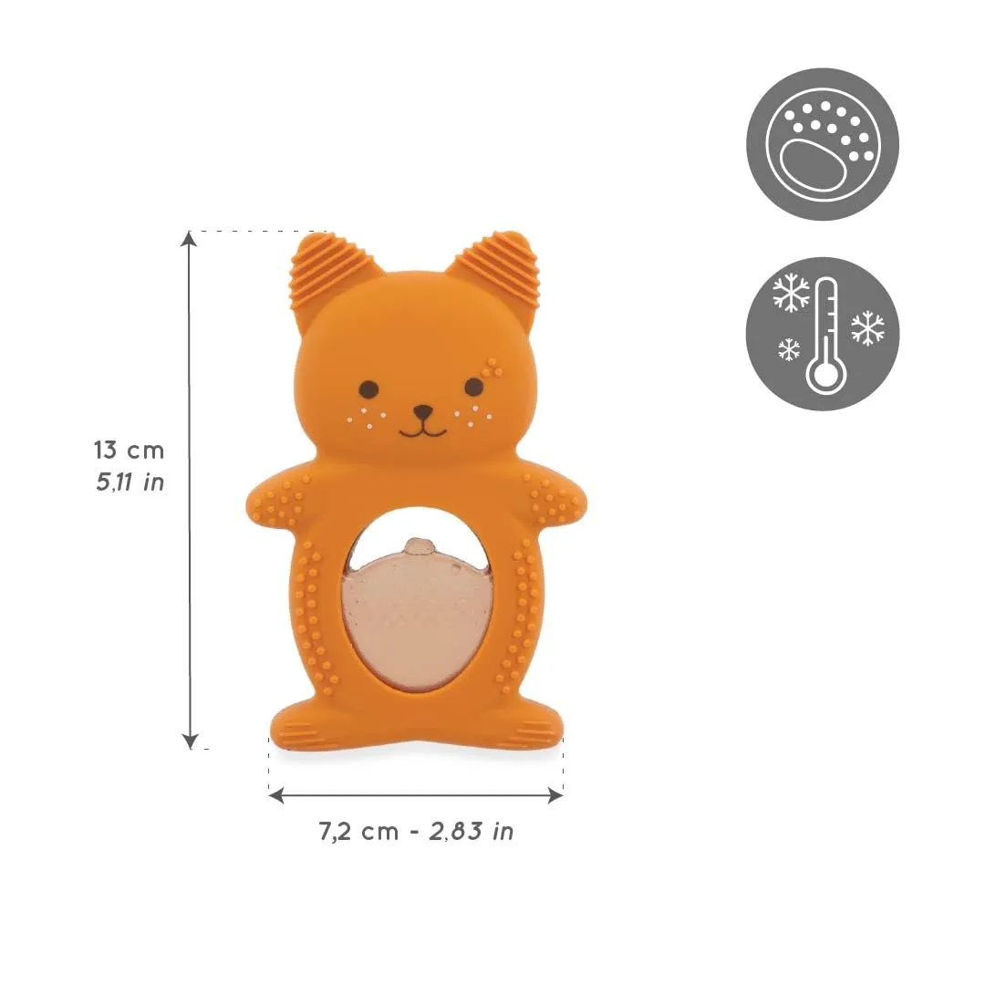 Kaloo Grignoti Beissring Eichhörnchen Kühlend Silikon