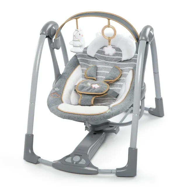 Ingenuity Swing n Go Babyschaukel Bella Teddy tragbar