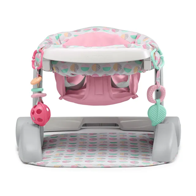 Summer Learn-to-Sit Sweet-and-Sour Babysitz Pink 3-Positionen