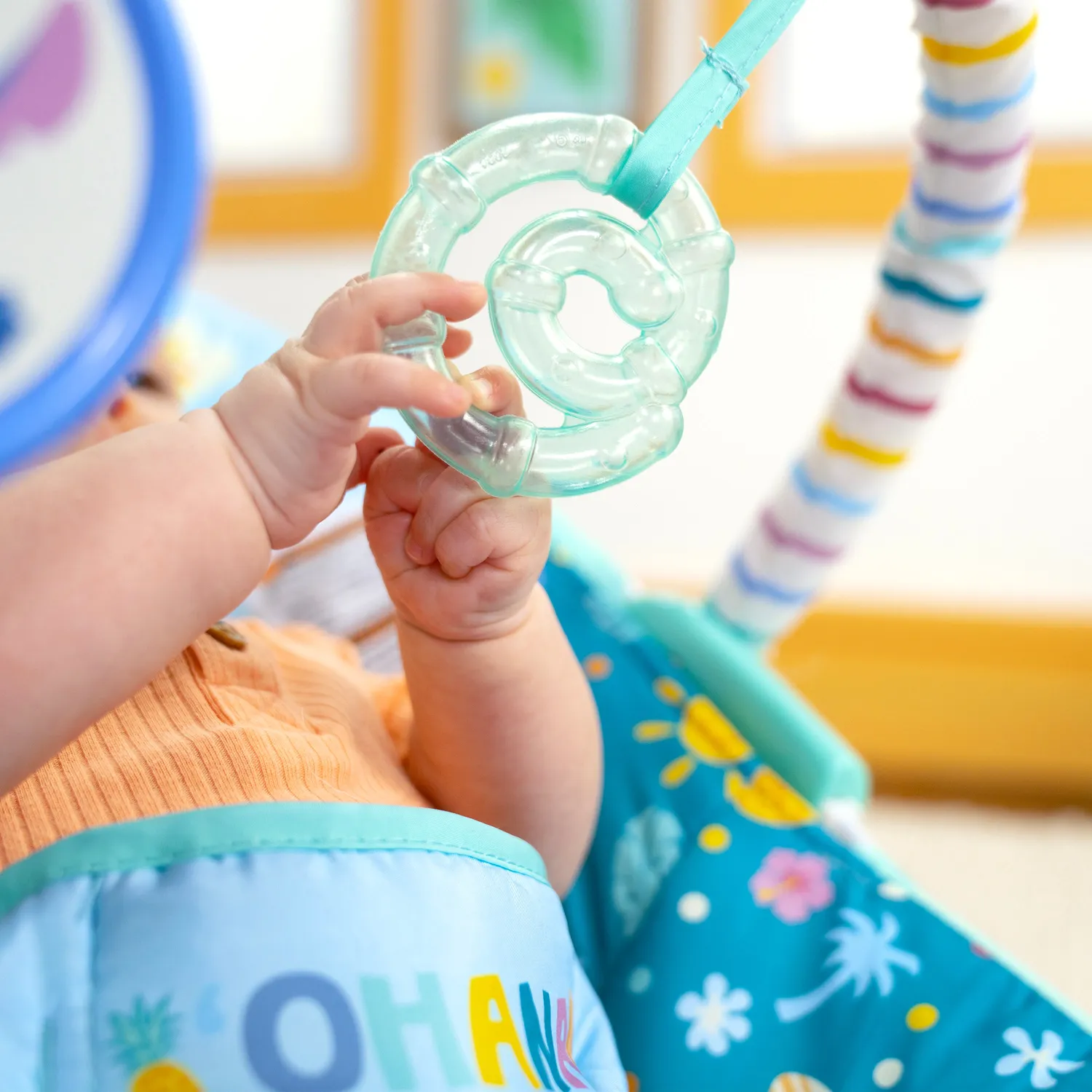 Bright Starts Disney Baby Stitch Ohana Babywippe Vibration