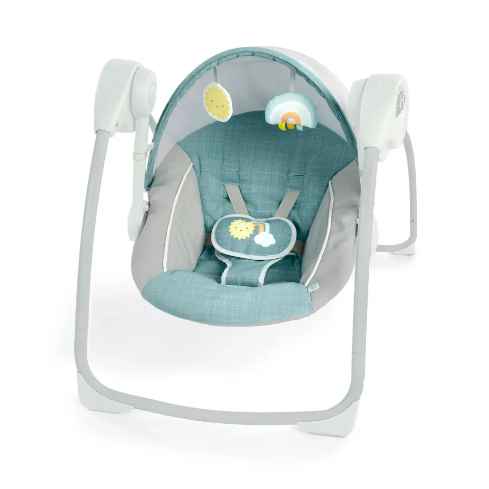 Ingenuity Sun Valley Canopy Babyschaukel Petrol tragbar