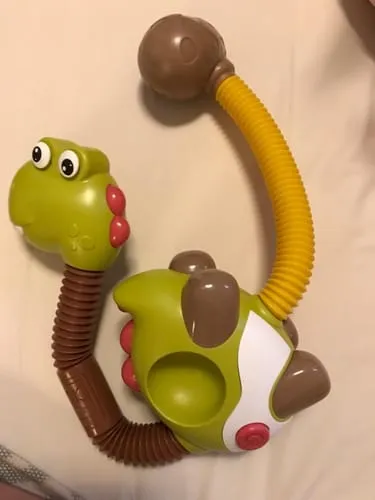TUMAMA Badespielzeug Dusche mit Saugnapf und Rutsche