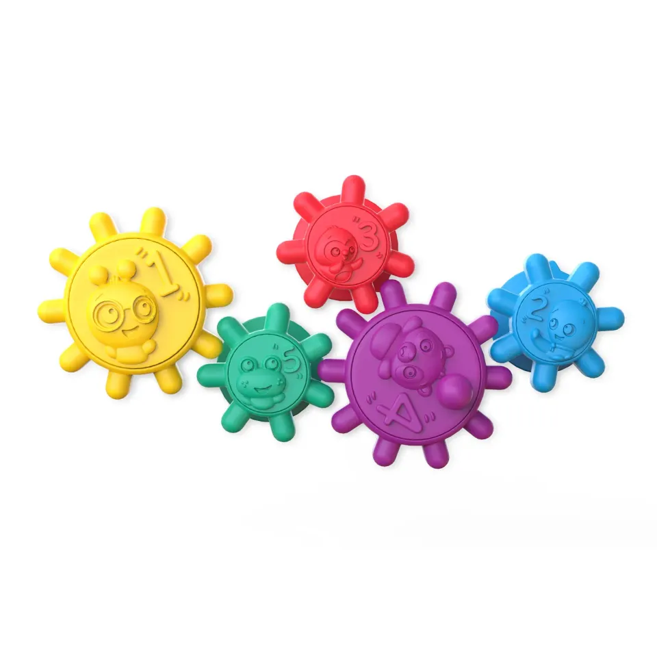 Baby Einstein Gears of Discovery Badespielzeug 5-tlg Saugnapf