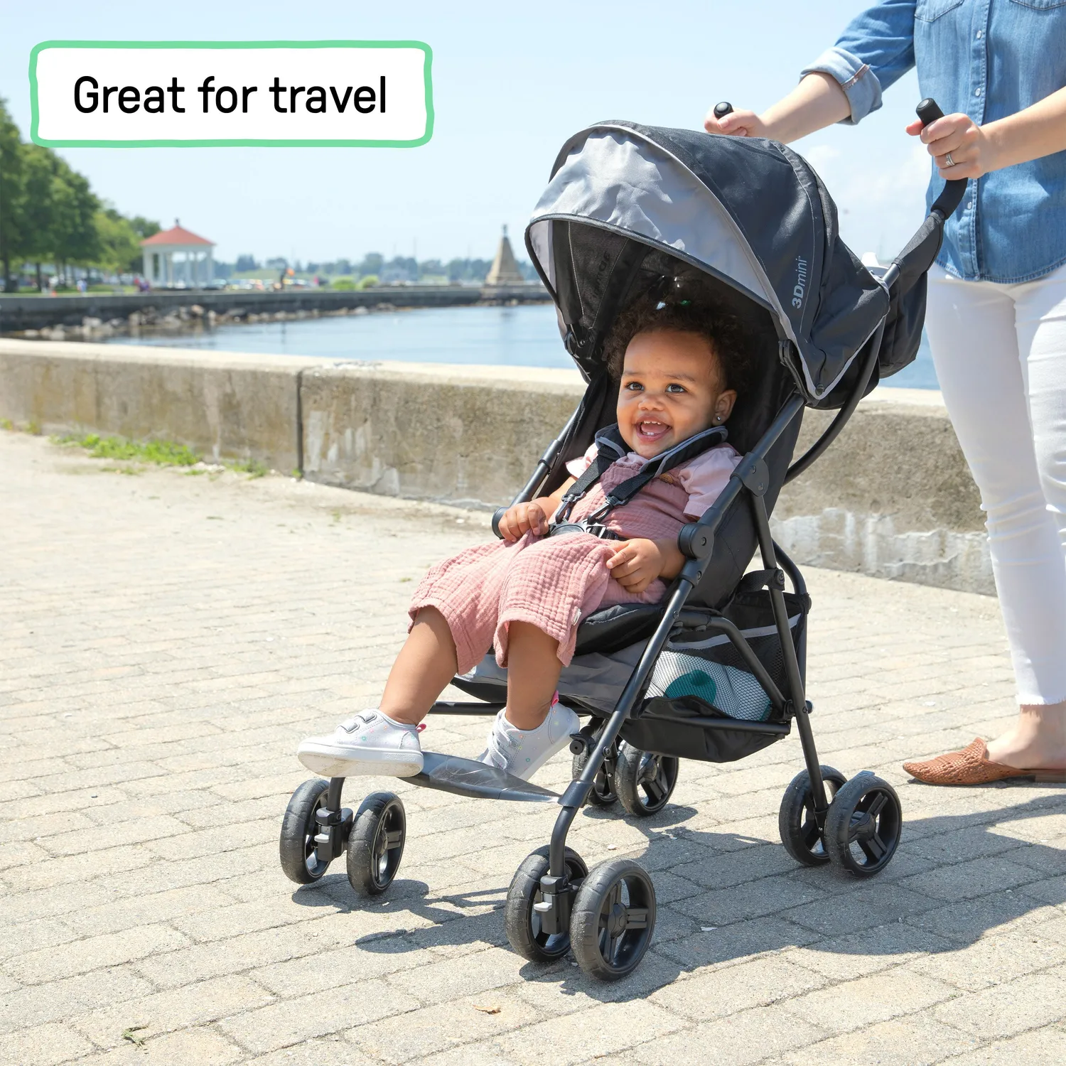 Ingenuity 3Dmini Convenience Buggy Grau faltbar leicht