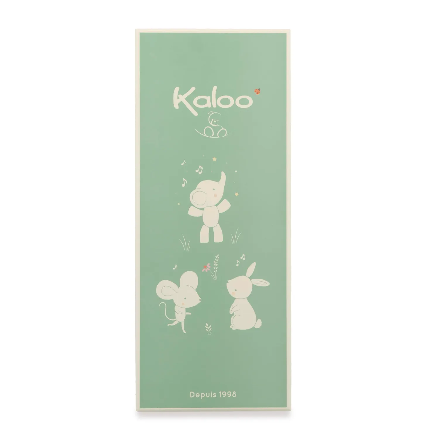 Kaloo Petites Chansons Maus Kuscheltier mit Sound 28 cm mit Glöckchen