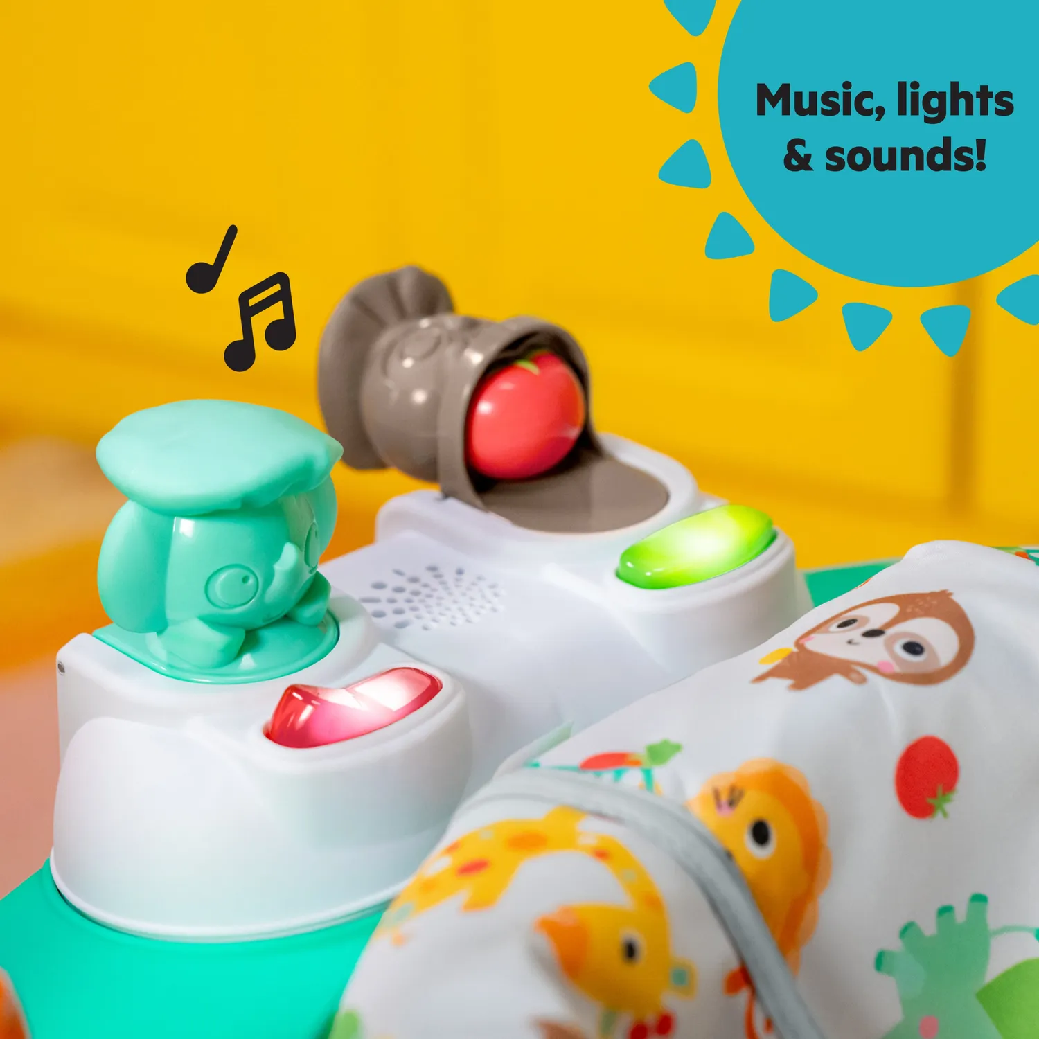 Bright Starts Cooking Up Fun Hüpfer Küche 360° mit Musik