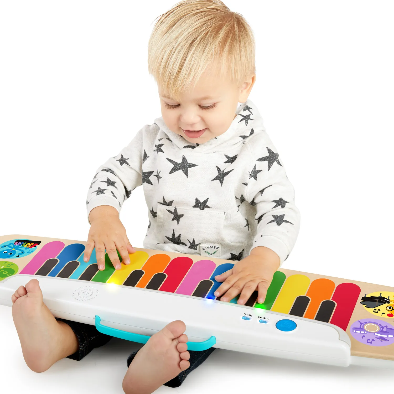 Baby Einstein Notes Keys Magic Touch Keyboard Holzklavier mit Licht