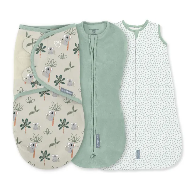 SwaddleMe Comfort Pack Pucksack 0-3 Monate Koala 3er