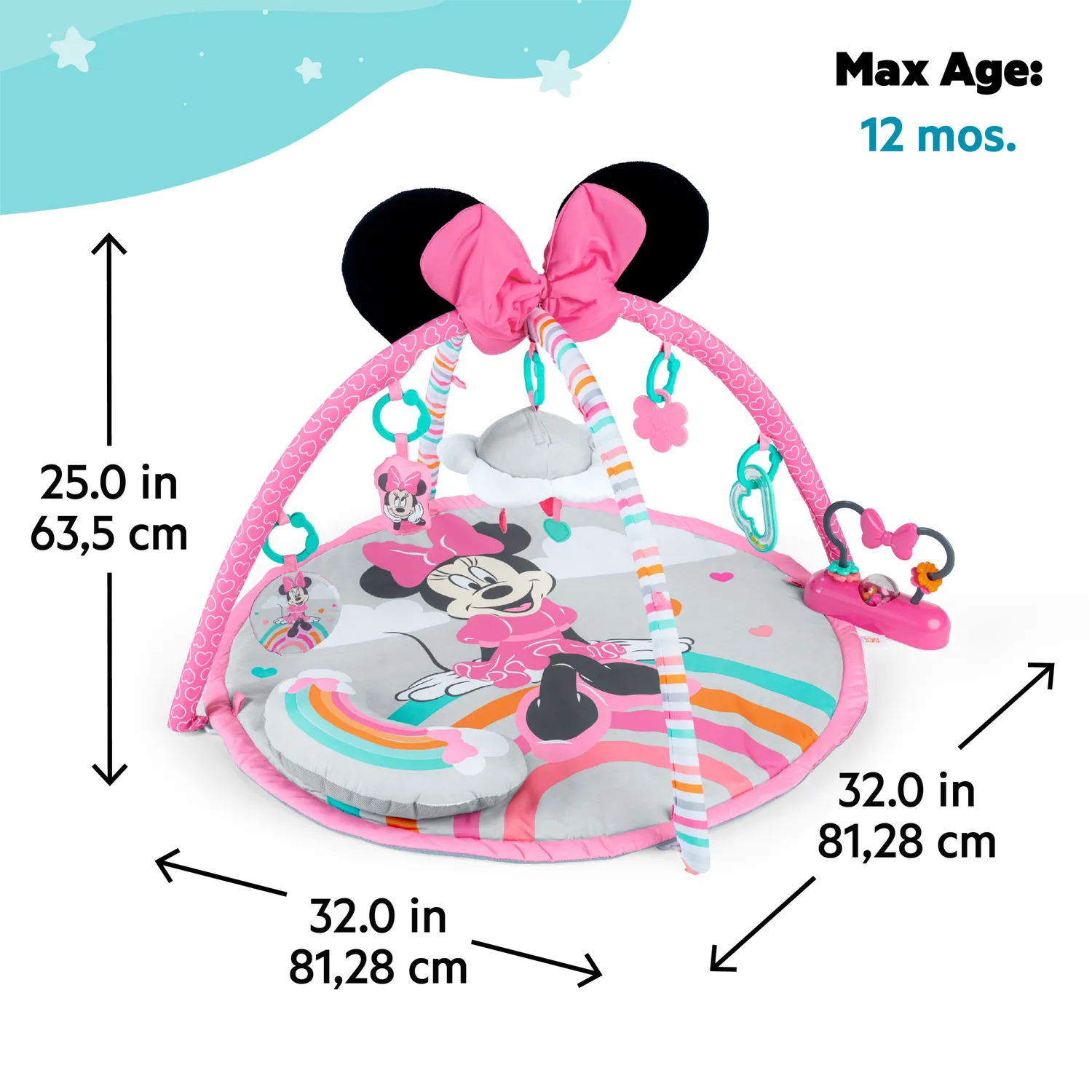 Bright Starts Minnie Mouse Forever Besties Spielbogen rosa