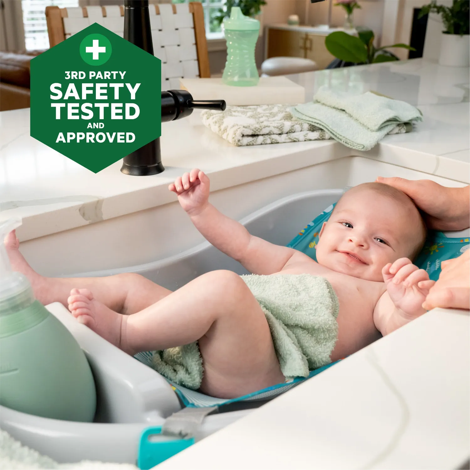 Summer by Ingenuity Comfy Clean Deluxe Badewanne 0-24 M.