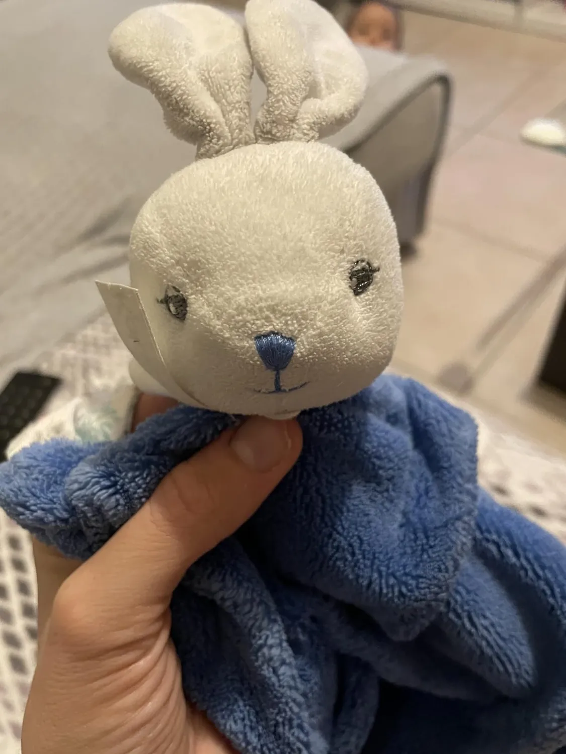 Kaloo Plume Doudou Hase Kuscheltier puderrosa 20 cm