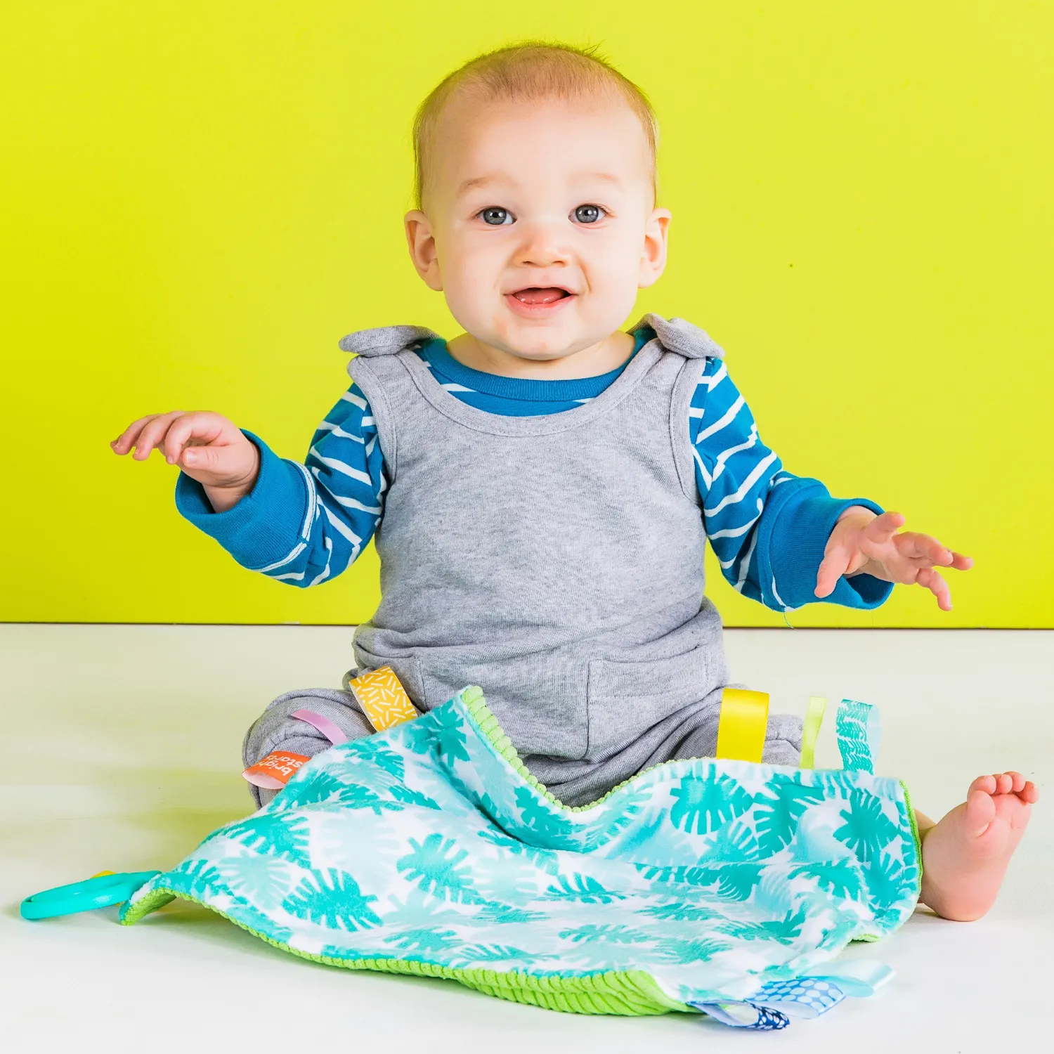 Bright Starts Little Taggies Schmusetuch mit Schlaufe