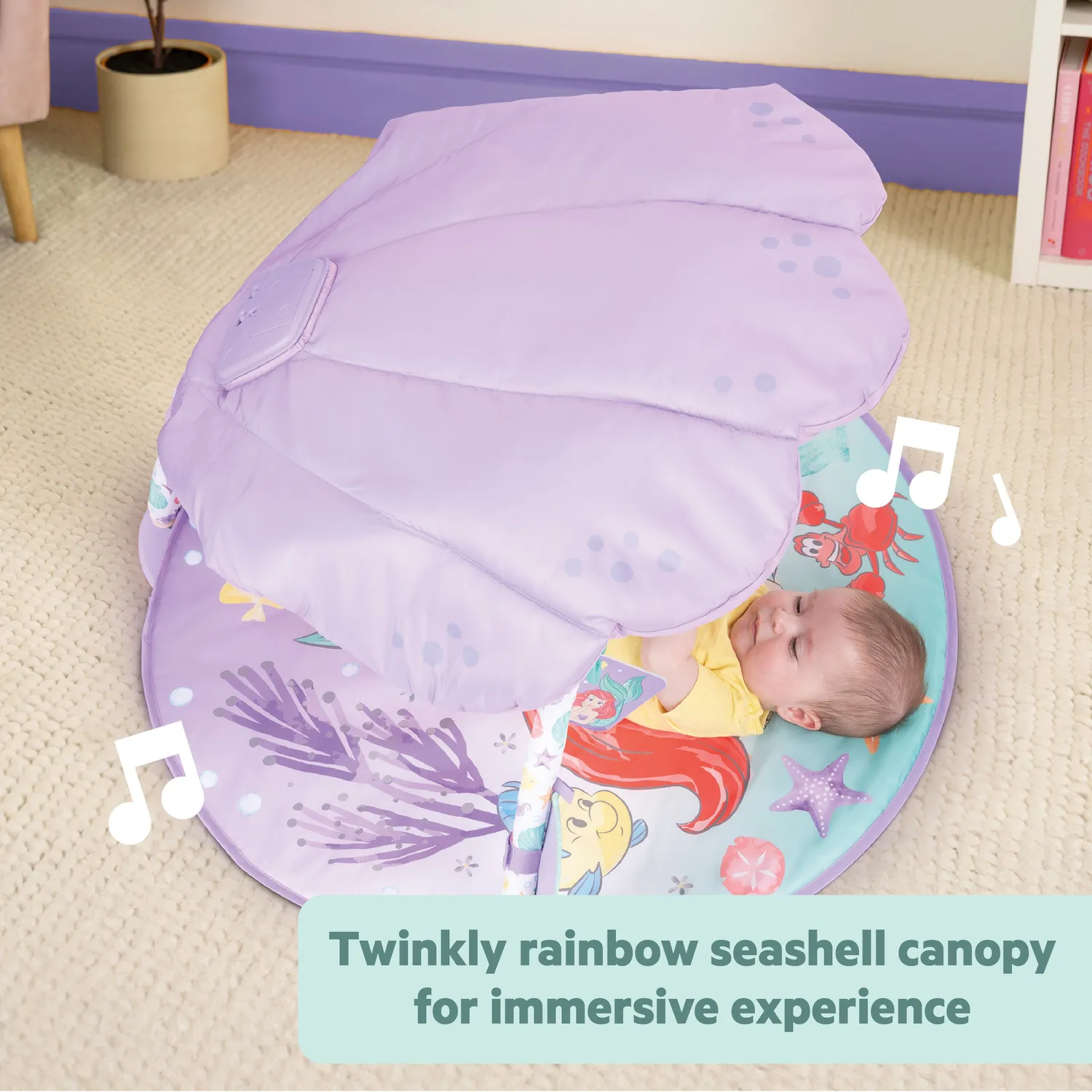 Bright Starts Little Mermaid Twinkle Trove Spielbogen Musik