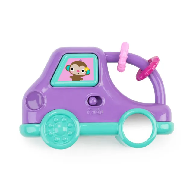 Bright Starts Safari Driver Auto Babyspielzeug mit Musik