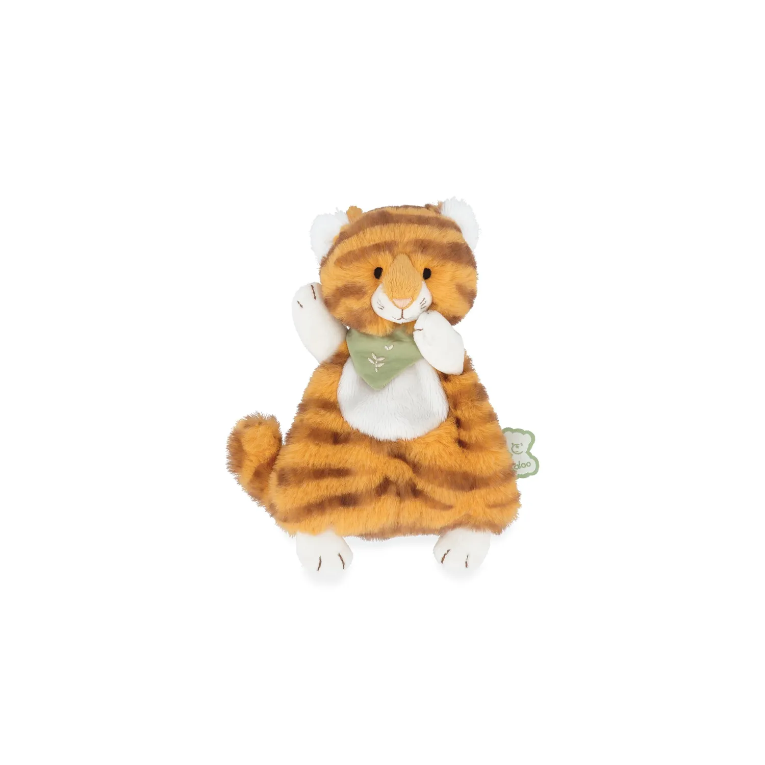 Kaloo Les Amis Papaye Tiger Schmusetuch 18 cm
