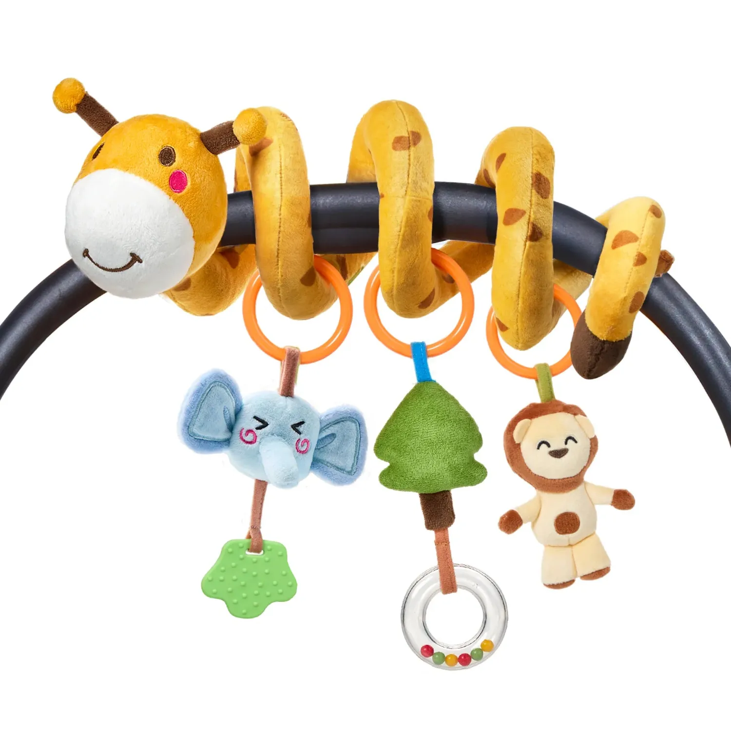 TUMAMA TM333 2-in-1 Spielbogen Spirale Giraffe
