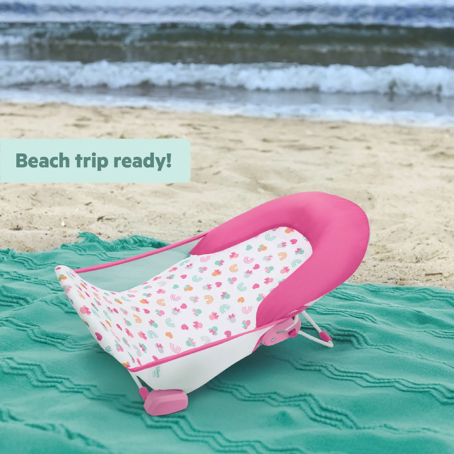 Bright Starts Minnie Mouse FoldAway Badesitz 2 Positionen