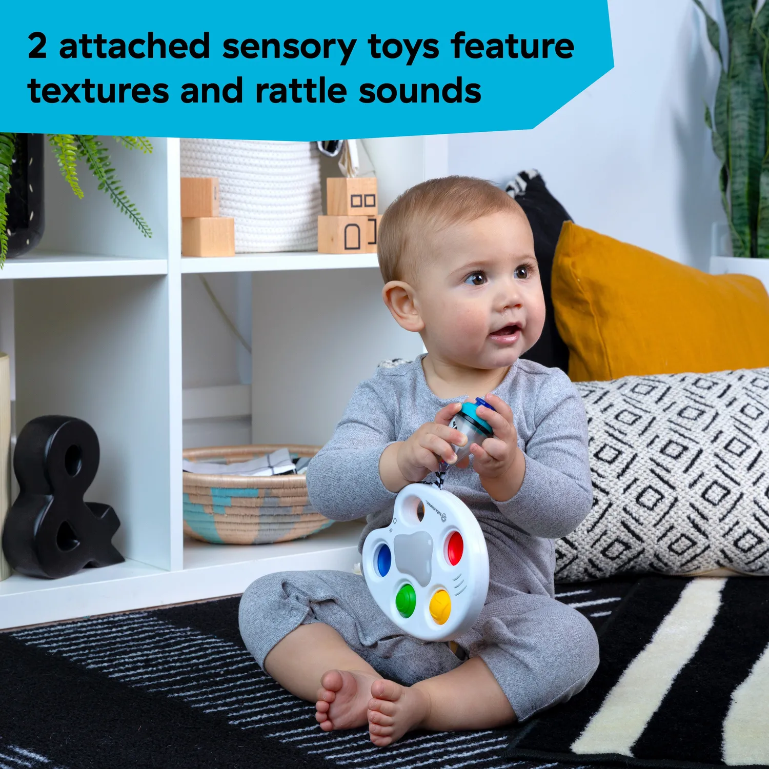Baby Einstein Color Palette Popper Sensorikspielzeug mit Licht 6-36 Monate