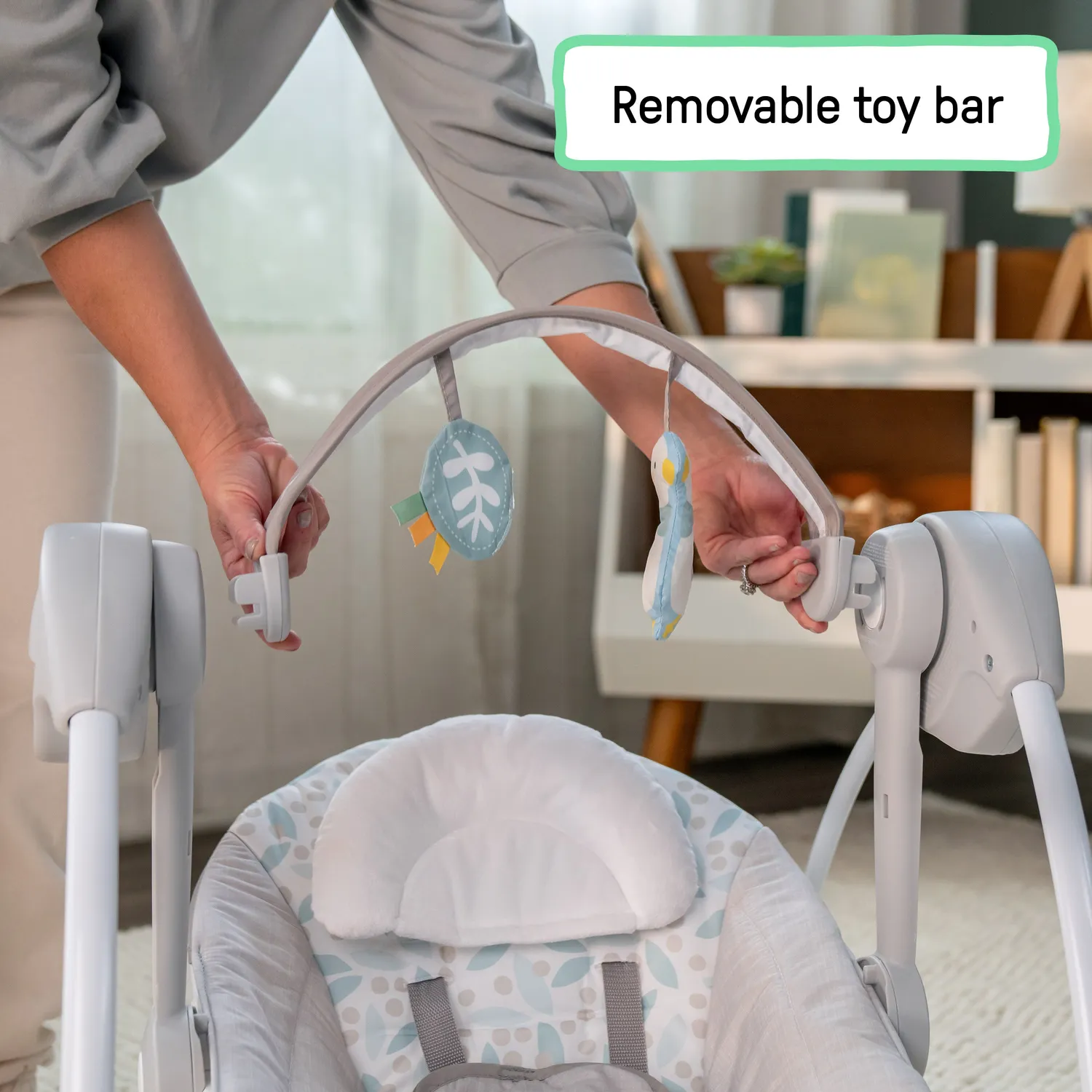Ingenuity Comfort 2 Go Babyschaukel Endless Bloom faltbar