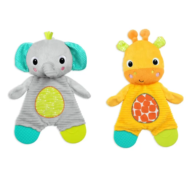 Bright Starts Snuggle & Teethe Beissspielzeug Sortiment