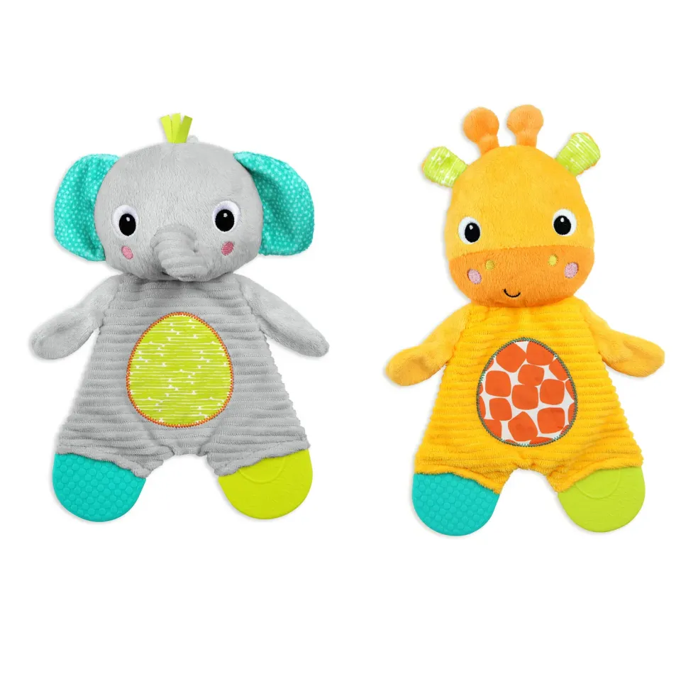 Bright Starts Snuggle & Teethe Beissspielzeug Sortiment