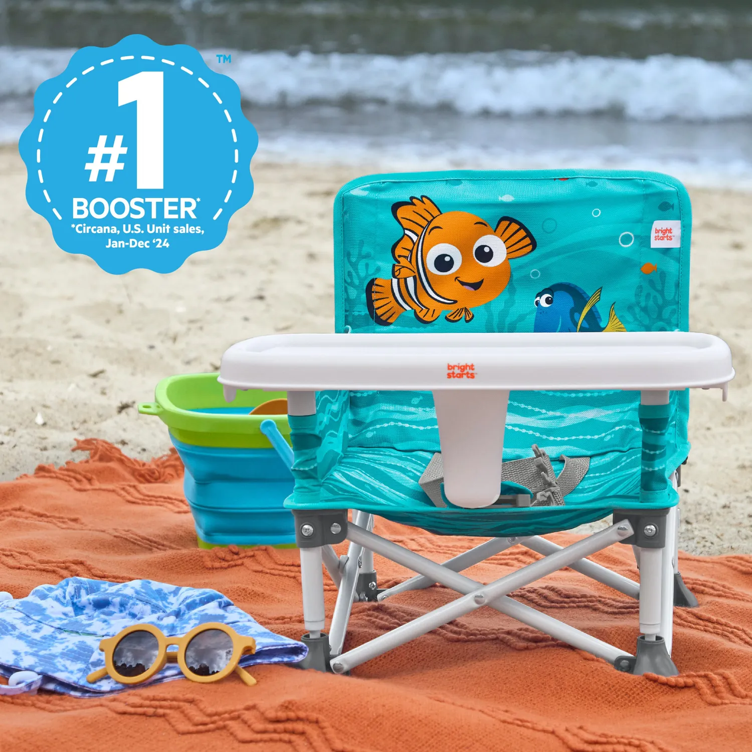 Bright Starts Pop N Sit Findet Nemo Boostersitz 6 Mon-3 J