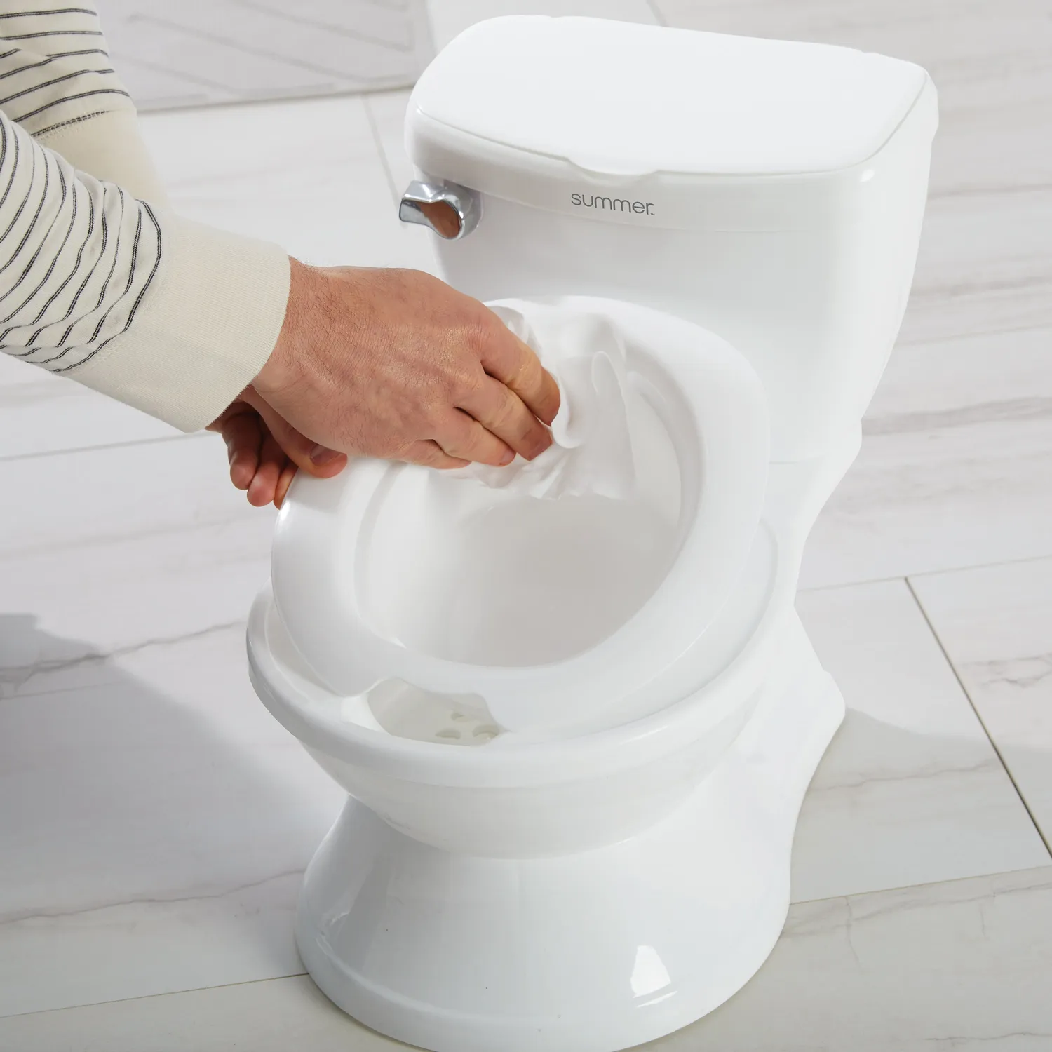 Summer My Size Potty Train Töpfchen 2-in-1 mit Spülung
