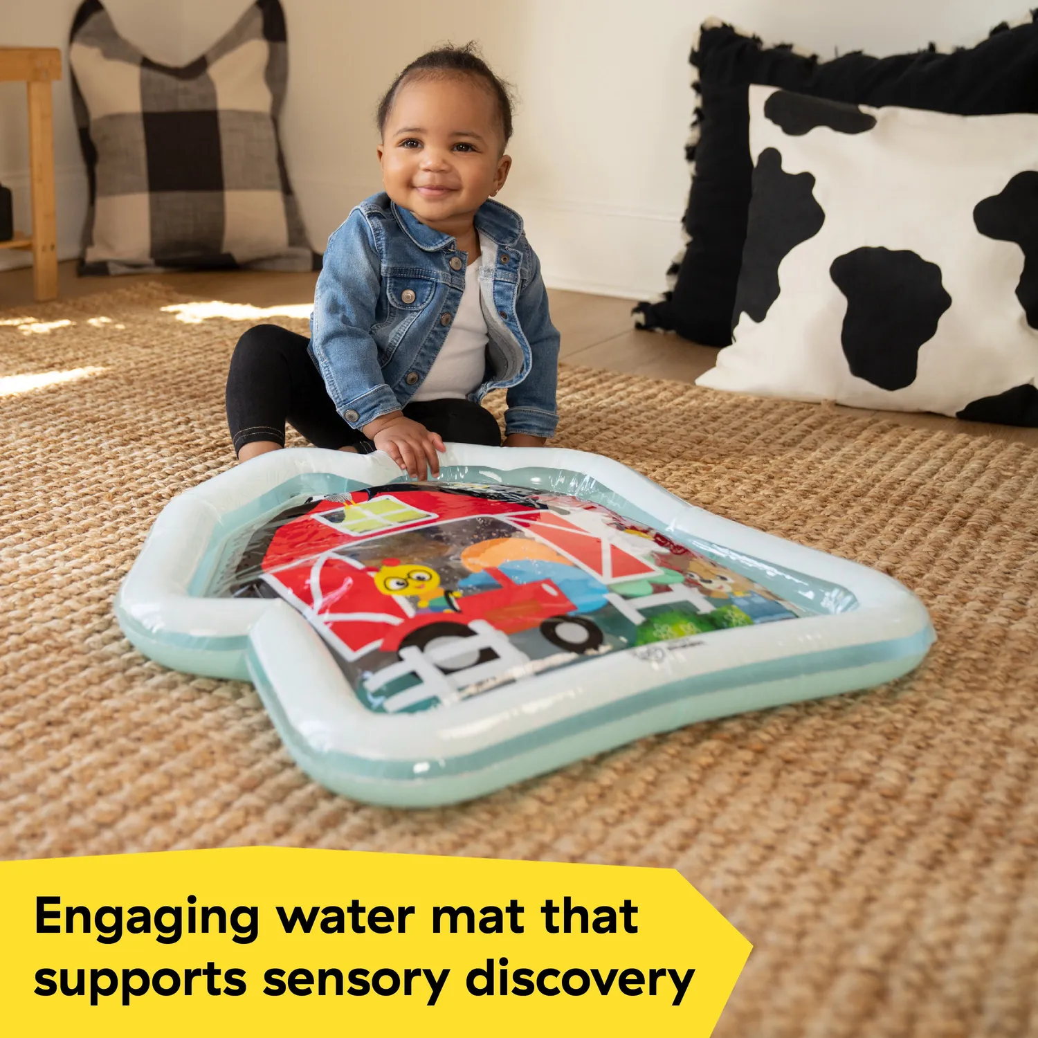 Baby Einstein Farm Explorers Cal's Wassermatte Bauchzeit