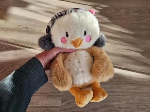 TUMAMA Plüschküken Kuscheltier mit Musik