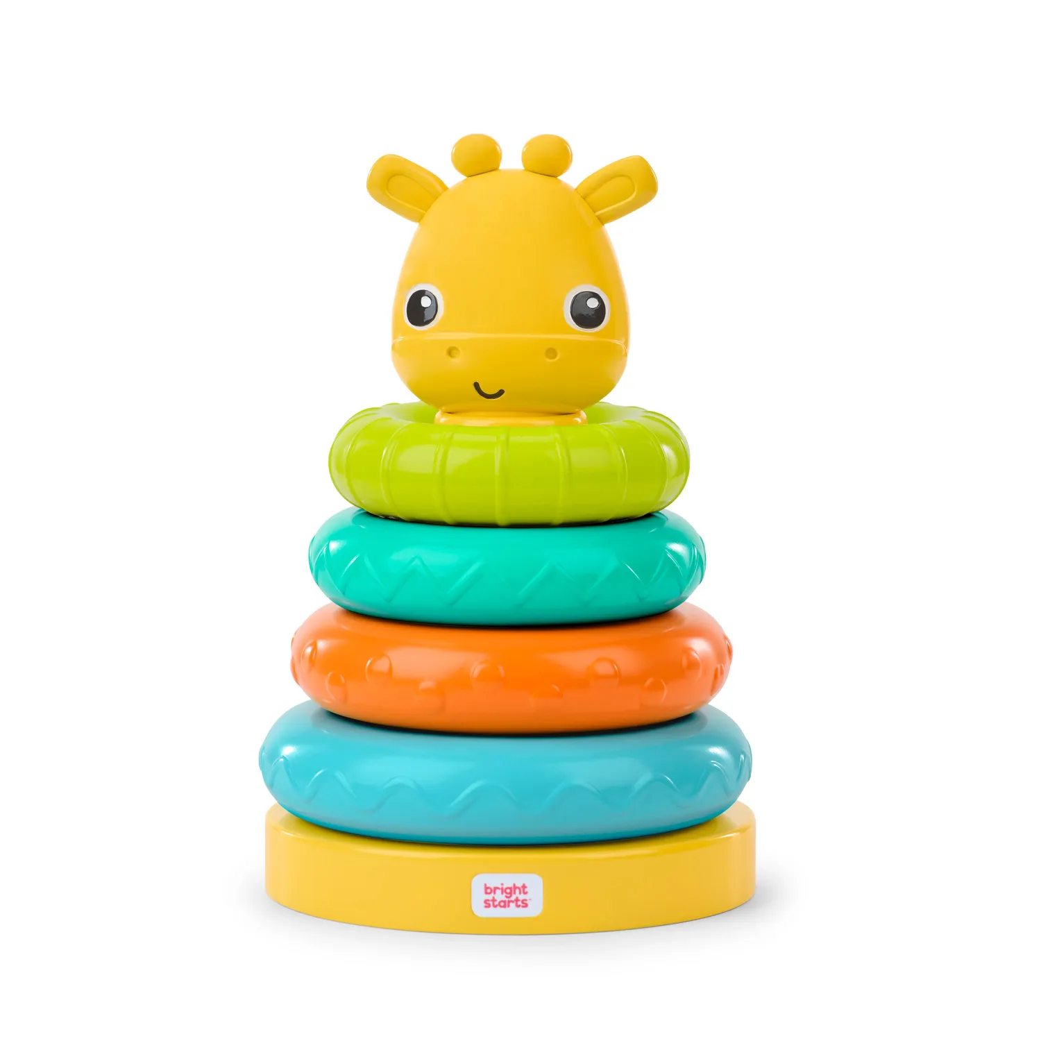 Bright Starts Giraffe Tower Stapelturm 4 Ringe ab 6 Monate