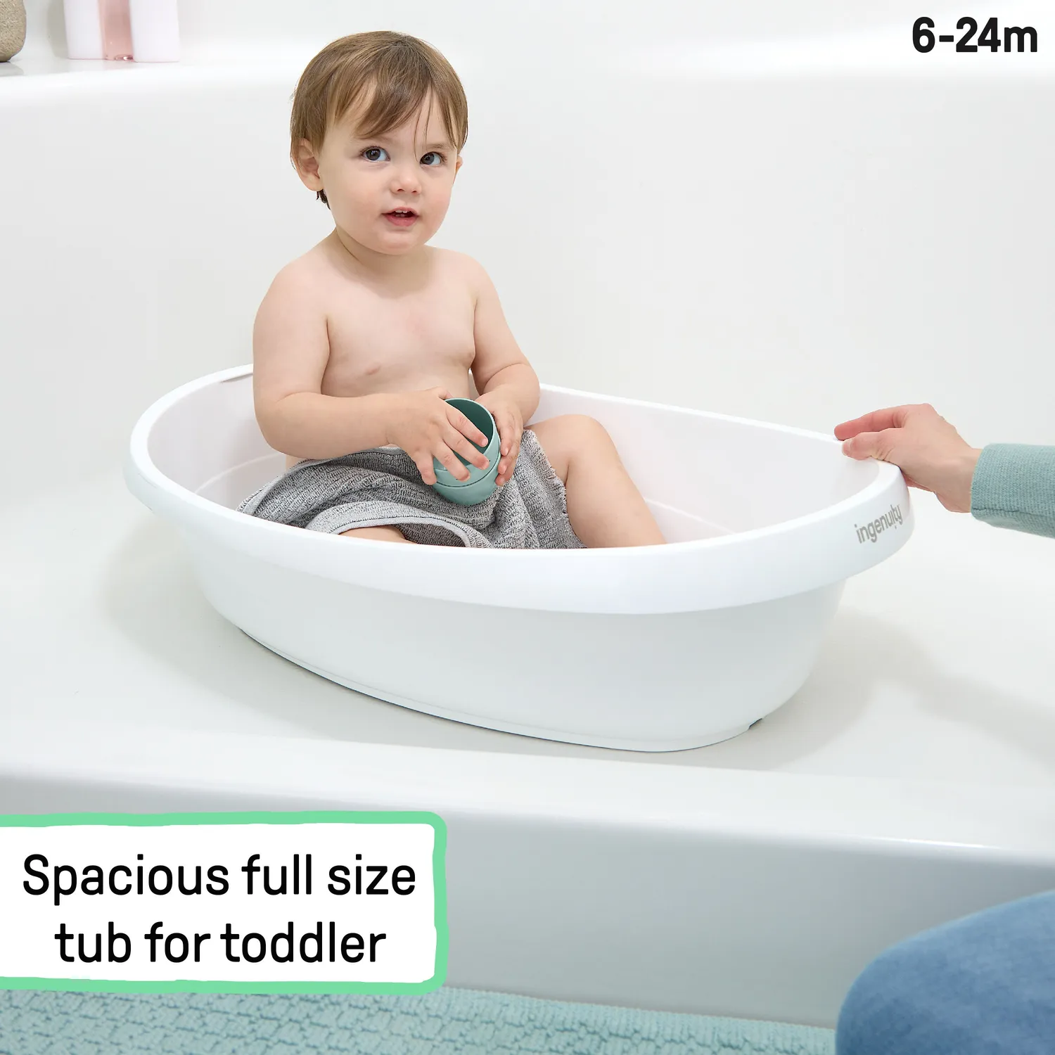Ingenuity Room to Soak 4-in-1 Babybadewanne mit Liege