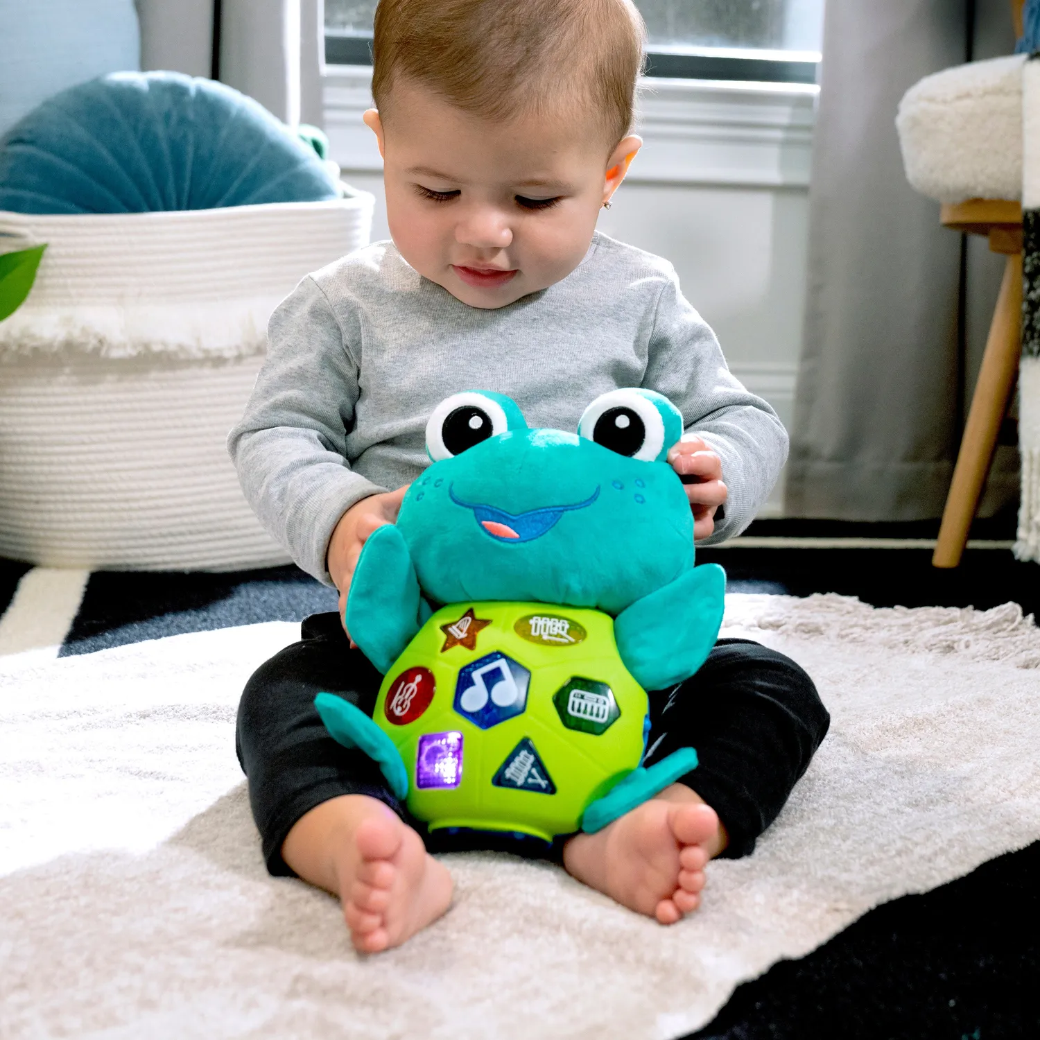 Baby Einstein Ocean Explorers Neptunes Cuddly Composer Plüsch mit Musik