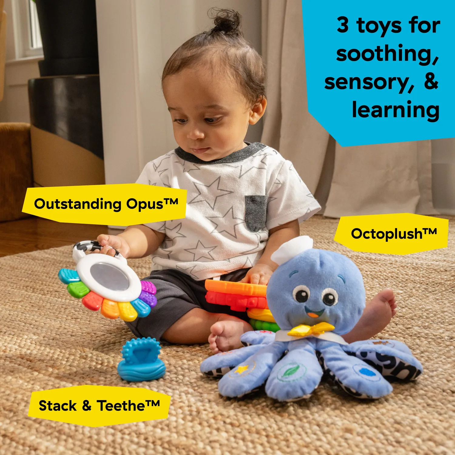 Baby Einstein Sea of Senses Opus Geschenkset 3-teilig mit Musik