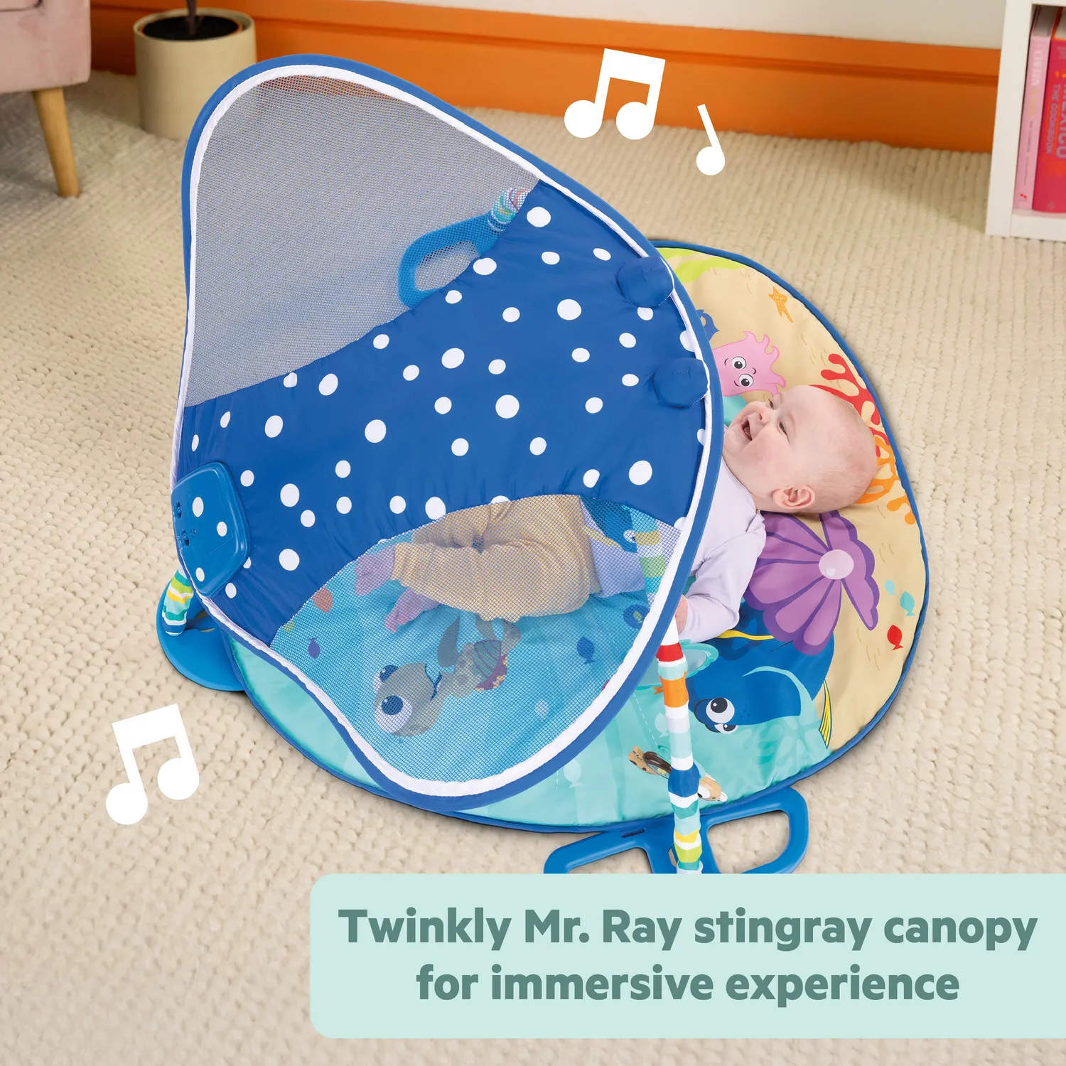 Disney Baby Finding Nemo Mr. Ray Spielbogen mit Licht Musik