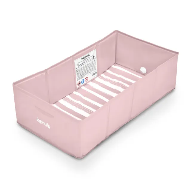 Ingenuity Tuckaway Kleinkind Badewanne Pink faltbar