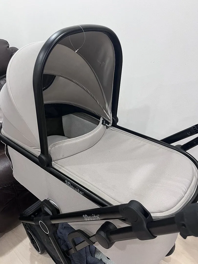 Ingenuity 3DSuite DualDock Tragewanne Babywanne Cashew