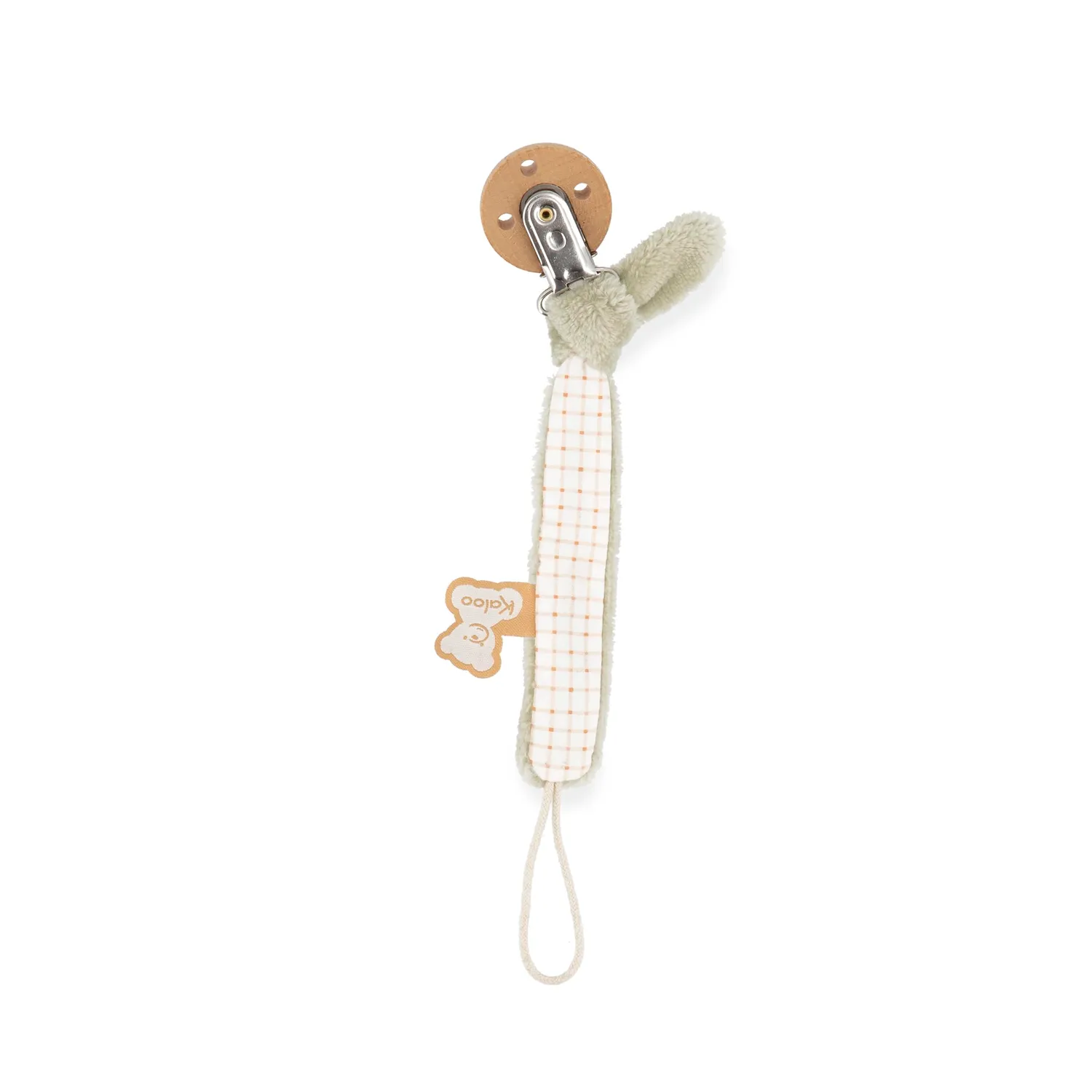 Kaloo Schnullerclip Schnullerhalter Creme 22 cm ab Geburt
