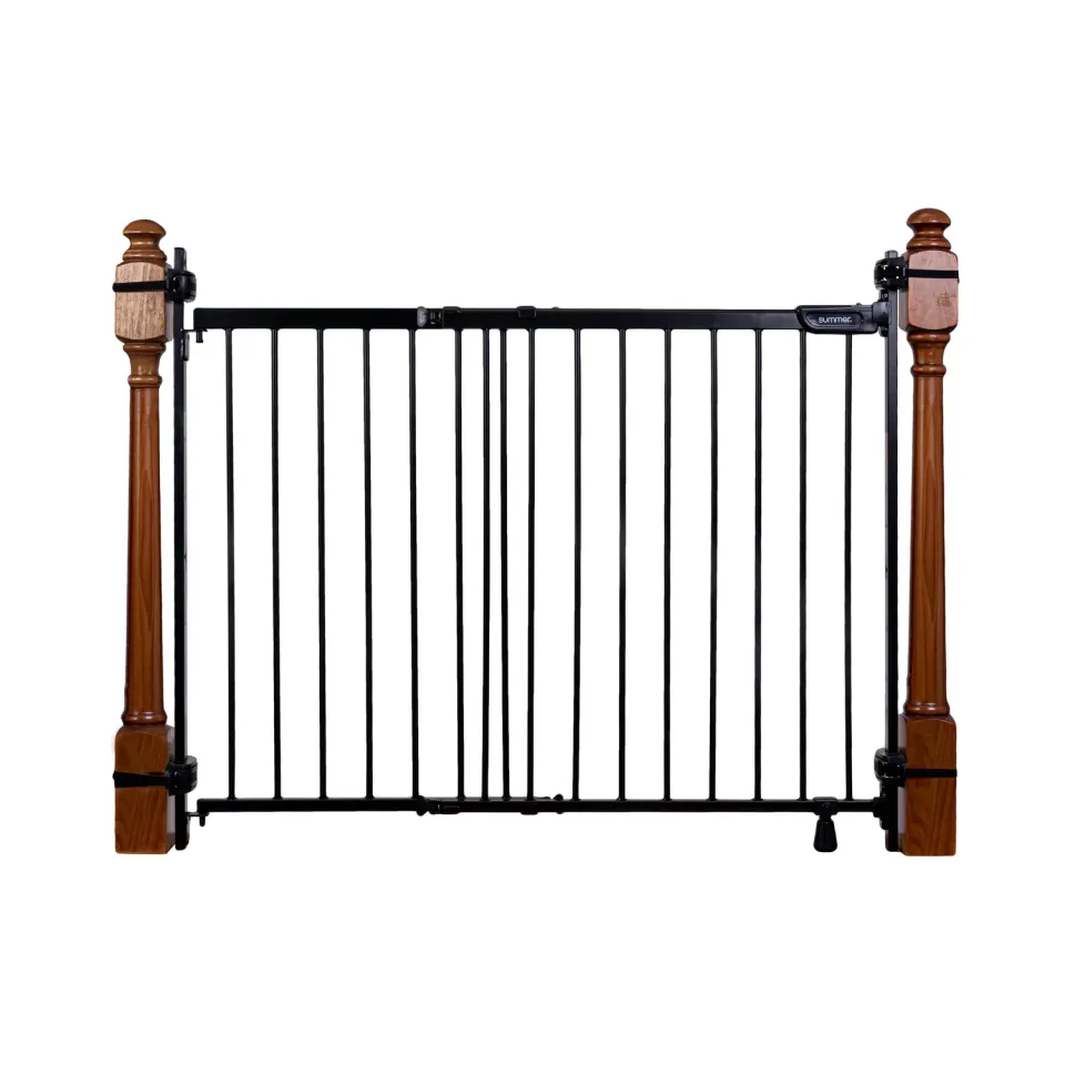 Summer Stairway+ 46W Treppenschutzgitter Schwarz 79-117 cm
