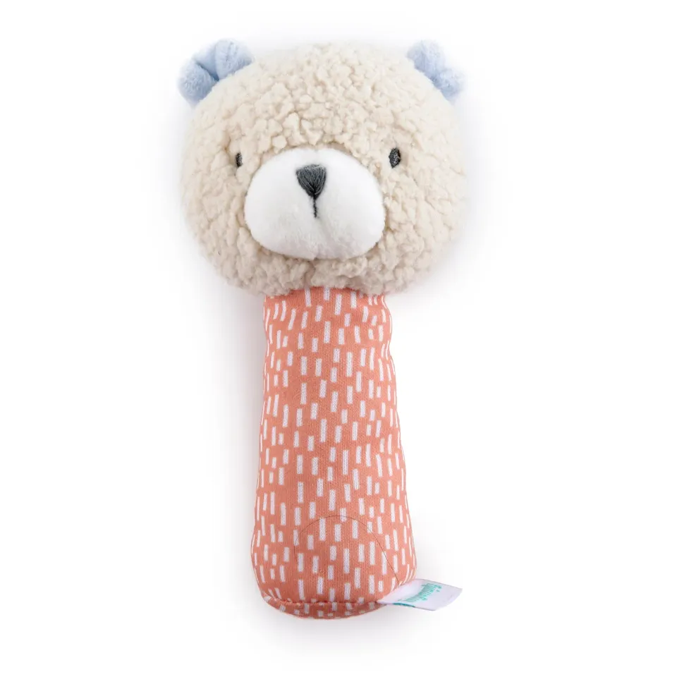 Ingenuity Nate Teddy Stabrassel Plüsch 0-36 Monate mit Kugelklang