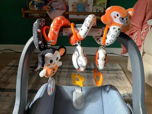 TUMAMA Fuchs Spiralspielzeug Kinderwagen Beissring