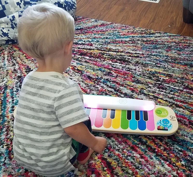 Baby Einstein Notes Keys Magic Touch Keyboard Holzklavier mit Licht