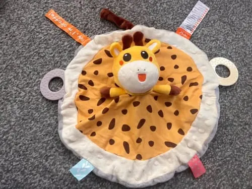 TUMAMA Schmusetuch Baby Schnuffeltuch Beissringe